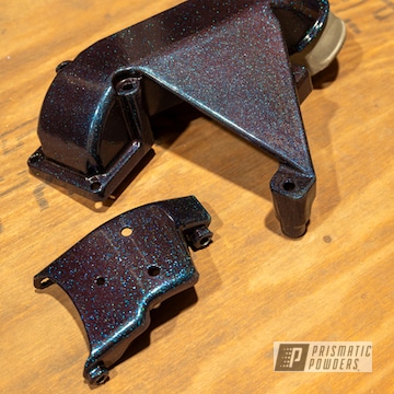 Bronco Shackle Powder Coated In Pps-2974, Pmb-1042, Ppb-5732 And Pmb-10879