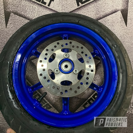 Powder Coating: Rims,Clear Vision PPS-2974,Automotive,Illusion Smurf PMB-6909,Wheels