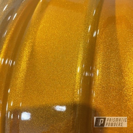 Powder Coating: Sandblast,Illusion Spanish Fly PMB-6920,Prismatic Powders,powder coated