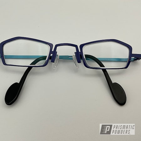 Powder Coating: Eye Glasses,Bauer Blue PSB-6936,Eyeglasses