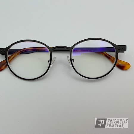 Powder Coating: Eye Glasses,Lifestyle,Flat Dark Brown PSB-5367,Eyeglasses