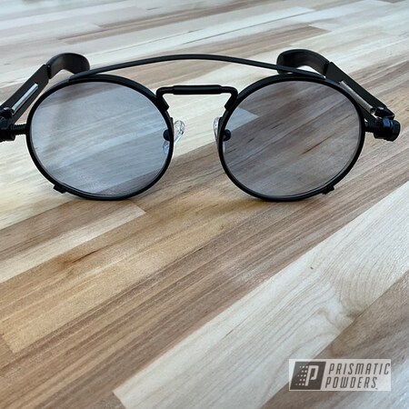 Powder Coating: Eye Glasses,Flatter Black ESS-4441,Lifestyle,Eyeglasses