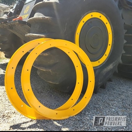 Powder Coating: Beadlock Ring,School Bus Yellow PSS-4334