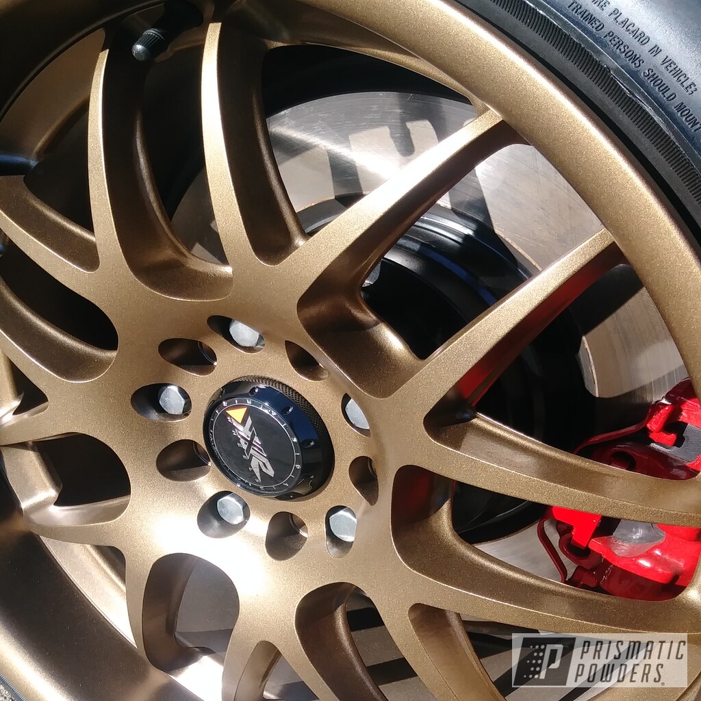 18 Inch Aluminium Bmw Wheels In Yankee Gold Prismatic