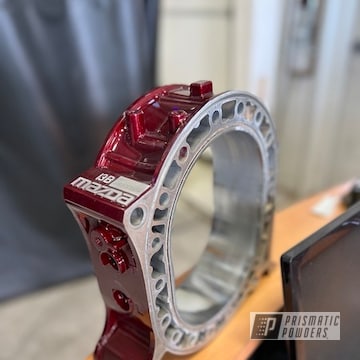 Mazda Rotary Engine Powder Coated