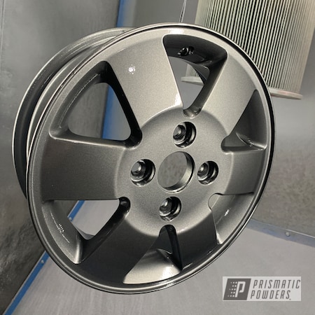 Powder Coating: Wheels,Clear Vision PPS-2974,Rims,Prismatic Powders,STEALTH CHARCOAL PMB-6547