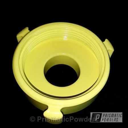 Powder Coating: Reducer for Fire Department,Miscellaneous,Single Powder Application,Neon Yellow PSS-1104