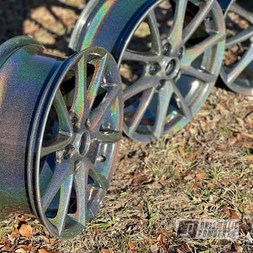 Wheels Powder Coated In Pss-11248 And Ppb-10713