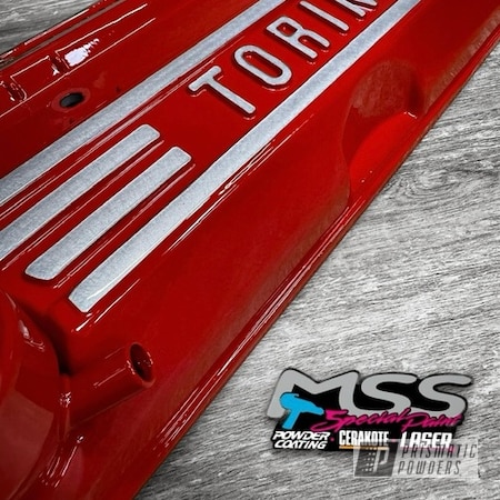 Powder Coating: Automotive,Clear Vision PPS-2974,torino,msspaint,argentina,Renault,Very Red PSS-4971,Valve Cover,Automotive Parts
