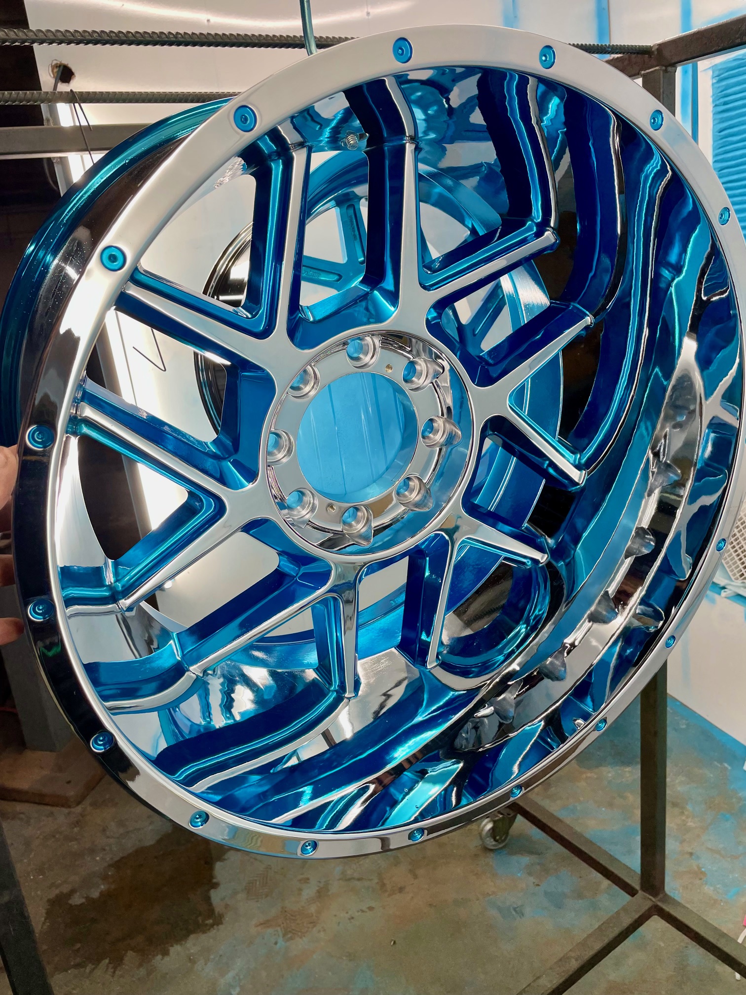 Powder Coat Custom Wheel | Prismatic Powders
