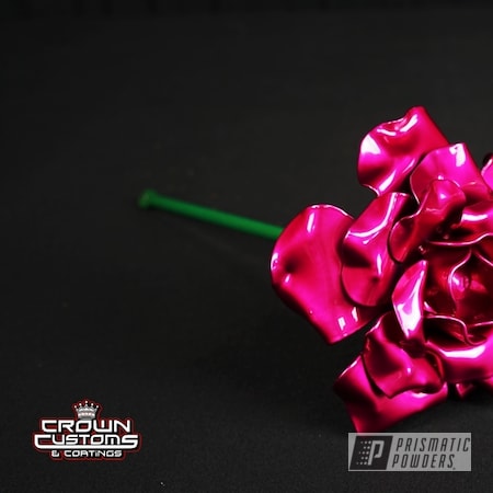 Powder Coating: Illusion Pink PMB-10046,Custom Art,Custom Fabrication,Art