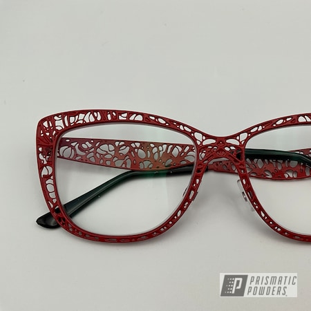 Powder Coating: Fire Engine Red PMB-5938,Vintage,Eyeglasses