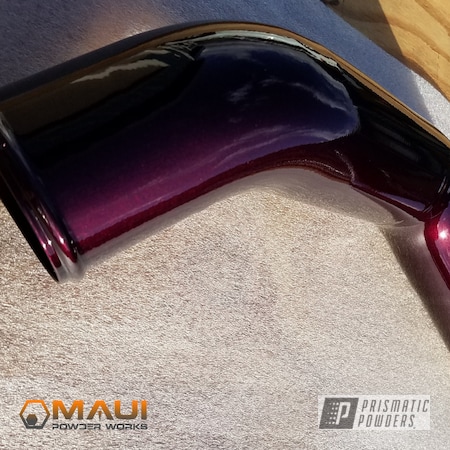 Powder Coating: Intercooler Pipes,Custom,Monster Truck,Pipes,Clear Vision PPS-2974,Illusion Malbec PMB-6906,Show,Automotive