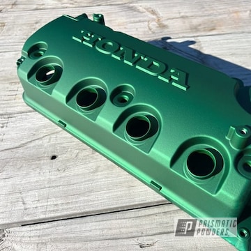 Valve Cover Powder Coated In Pps-4005 And Pmb-6917