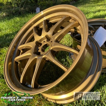 Custom Wheels Powder Coated In Clear Vision And Final Frontier