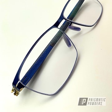 Custom Ic! Berlin Eyeglasses In Blue Tropic