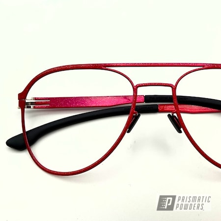 Powder Coating: Dazzling Pink PPB-5383,Eyeglasses