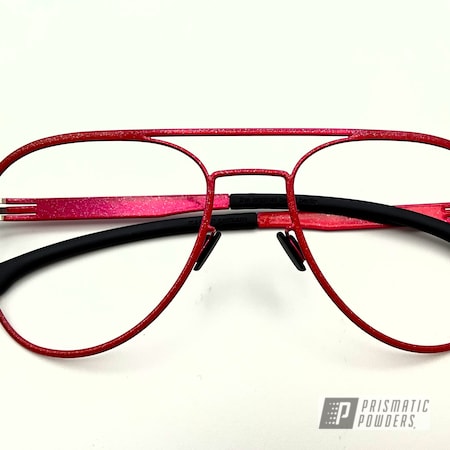 Powder Coating: Dazzling Pink PPB-5383,Eyeglasses