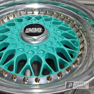 Bbs Rs Wheels Powder Coated In Pss-6837