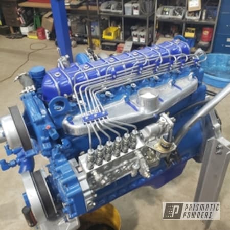 Powder Coating: Ford,Yama Blue PMB-10657,Automotive