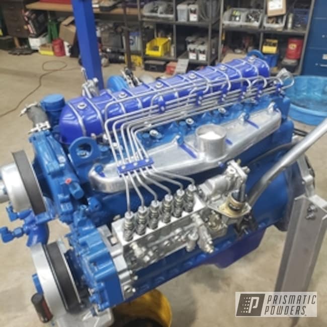 Yama Blue Ford Engine Rebuild