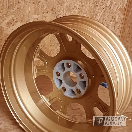 Powder Coating: Gold Smith EMB-2573,Ford,Clear Vision PPS-2974,Automotive,jante