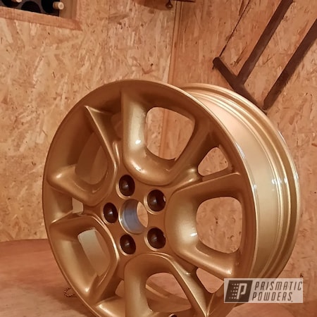 Powder Coating: Gold Smith EMB-2573,Ford,Clear Vision PPS-2974,Automotive,jante