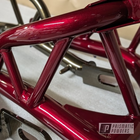 Powder Coating: Illusion Cherry PMB-6905,Clear Vision PPS-2974,Automotive