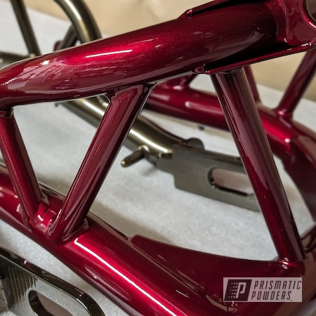 Powder Coating: Illusion Cherry PMB-6905,Clear Vision PPS-2974,Automotive