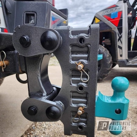Powder Coating: VENICE TEAL PSB-1358,Trailer Hitch,Gen Y Hitch,Clear Vision PPS-2974,Automotive,Kingsport Grey PMB-5027