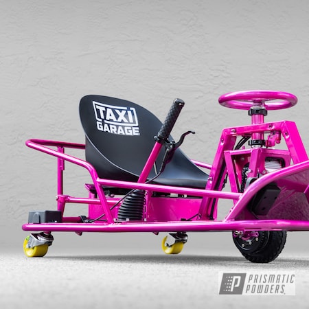 Powder Coating: Crazy Cart,Illusion Pink PMB-10046,Taxi Garage,Taxi Garage Crazy Cart