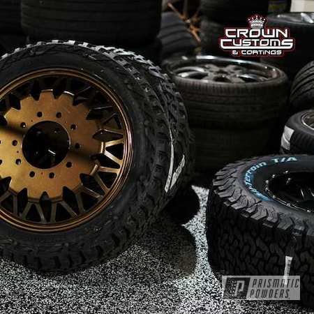 Powder Coating: Ford Wheels,Bronze Chrome PMB-4124,Clear Vision PPS-2974,Dually Wheels