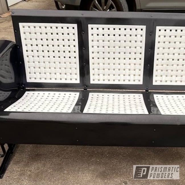 Pearl Sparkle And Illusion Midnight Custom Bench