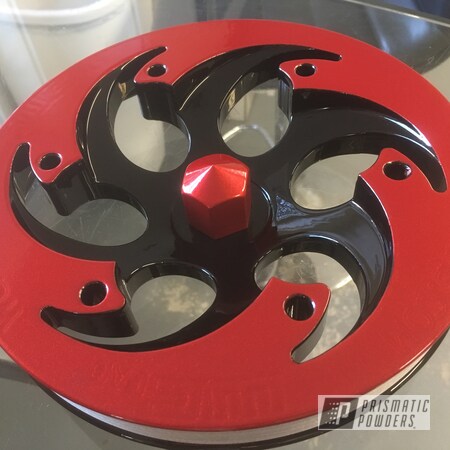 Powder Coating: Clear Vision PPS-2974,Monster Truck,Ink Black PSS-0106,Illusion Red PMS-4515,Pulley,Duramax