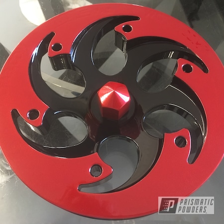 Powder Coating: Ink Black PSS-0106,Pulley,Monster Truck,Clear Vision PPS-2974,Duramax,Illusion Red PMS-4515