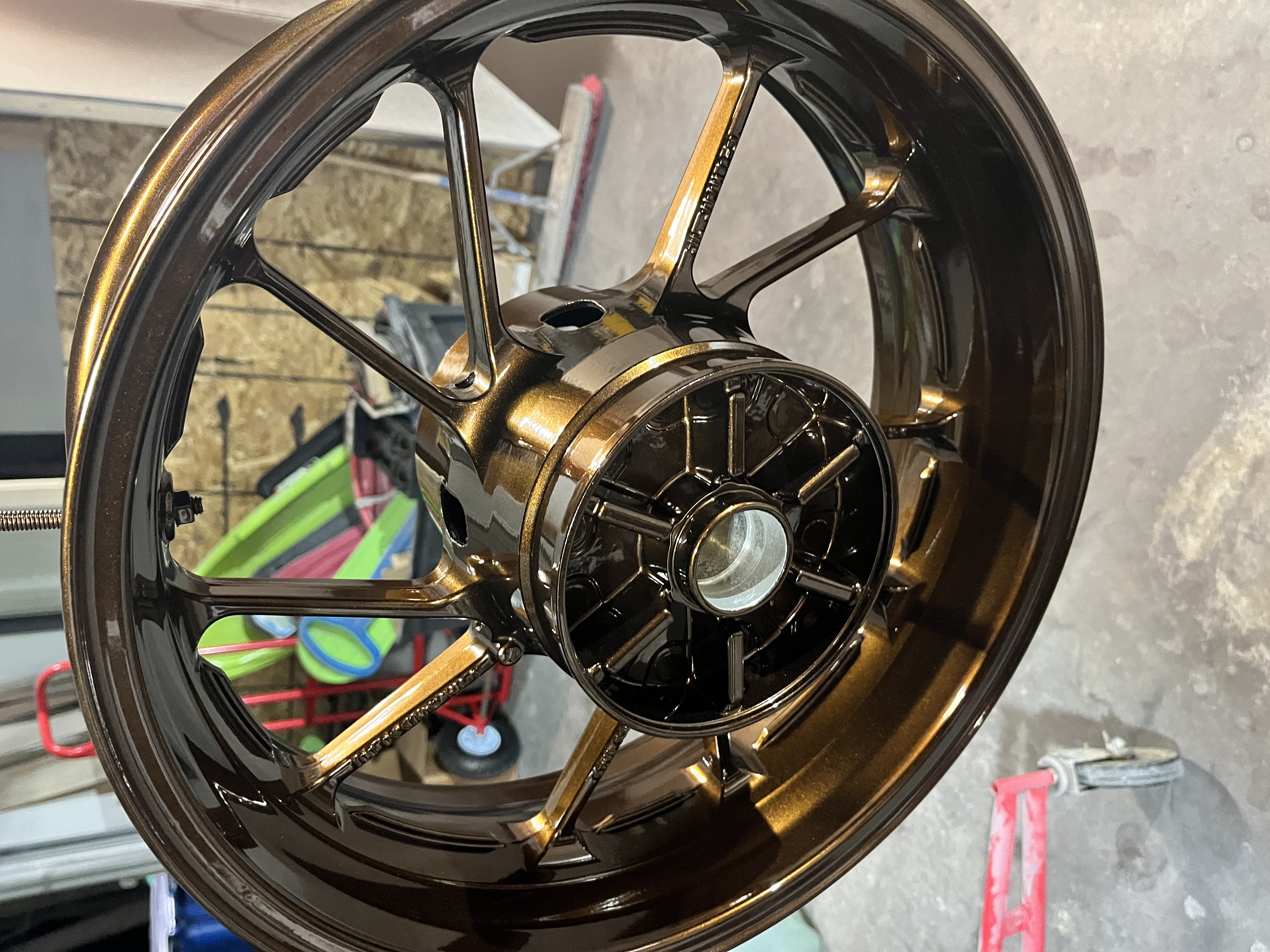 Powder Coat Yamaha R1 Wheels | Prismatic Powders