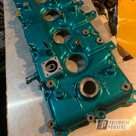 Powder Coating: Clear Vision PPS-2974,JAMAICAN TEAL UPB-2043,Automotive,powder coated