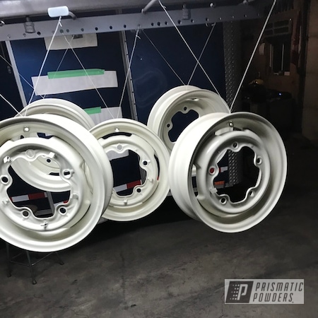 Powder Coating: Cloud White PSS-0408,Volkswagen,Beetle,Automotive,Wheels