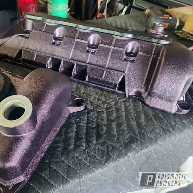 Valve Covers Powder Coated In Pwb-2884 And Pws-4344