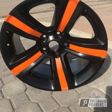 Powder Coating: Wheels,Matte Black PSS-4455,Automotive,Two Tone,Ram,Bright Orange PSS-0879,18inch