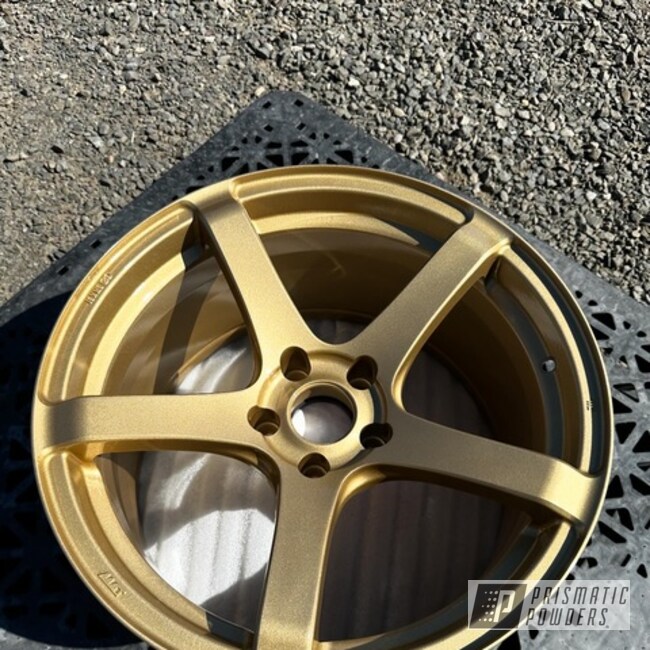 Aztec Gold & Clear Vision Wheels 